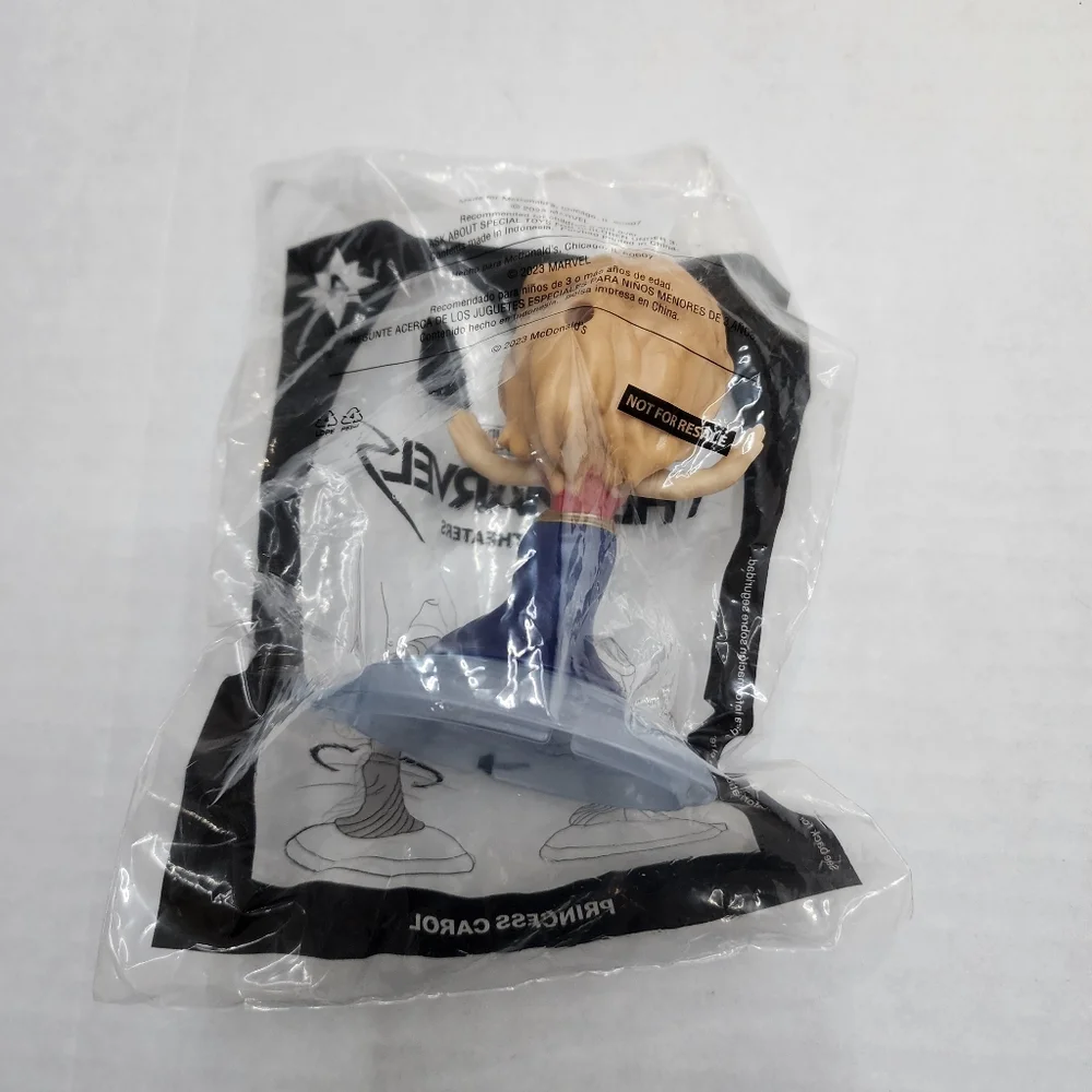 2023 McDonald's Toy #4 Marvels Princess Carol